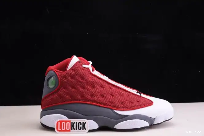 Rep Husky 414571-600 Flint 13 Air Red Retro Jordan Gym Grey 0524